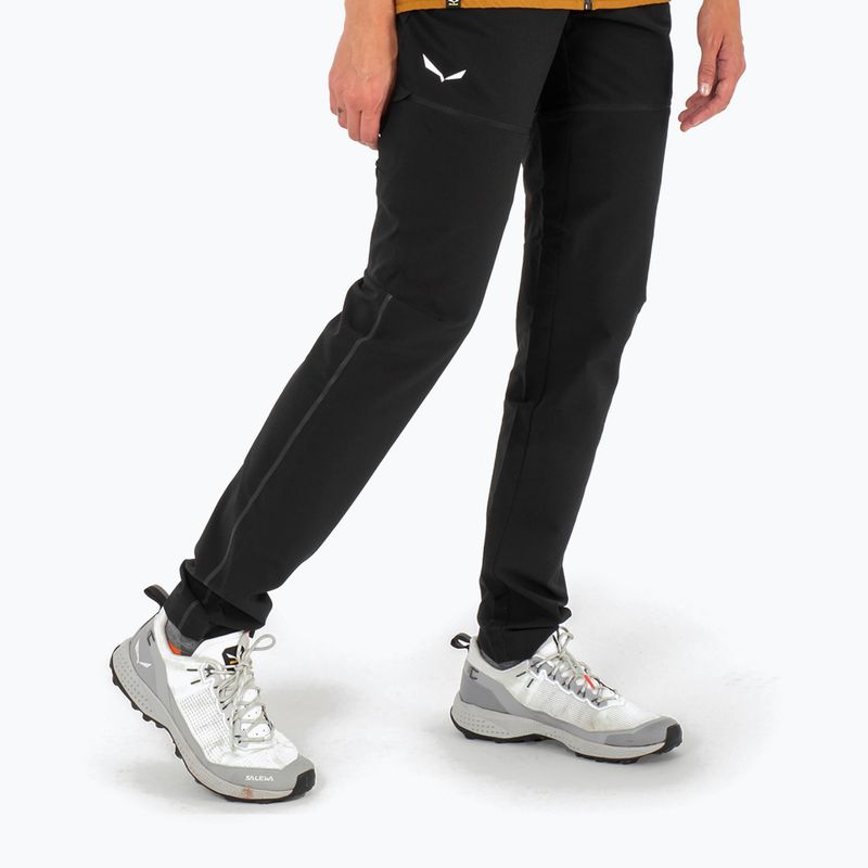 Női trekking nadrág Salewa Pedroc 2 DST 2/1 fekete out