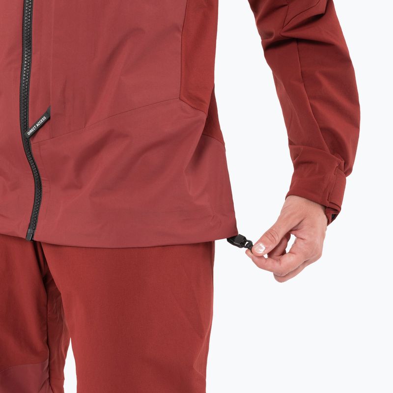 Női softshell kabát Salewa Sella DST Hyb syrah 7