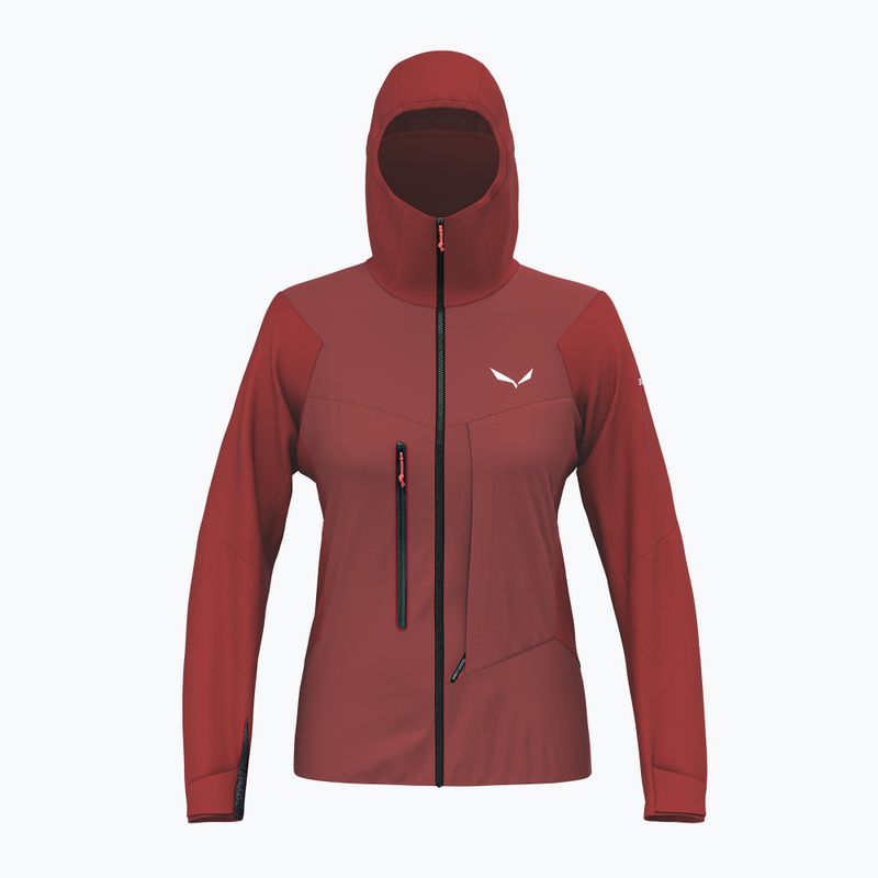 Női softshell kabát Salewa Sella DST Hyb syrah 8