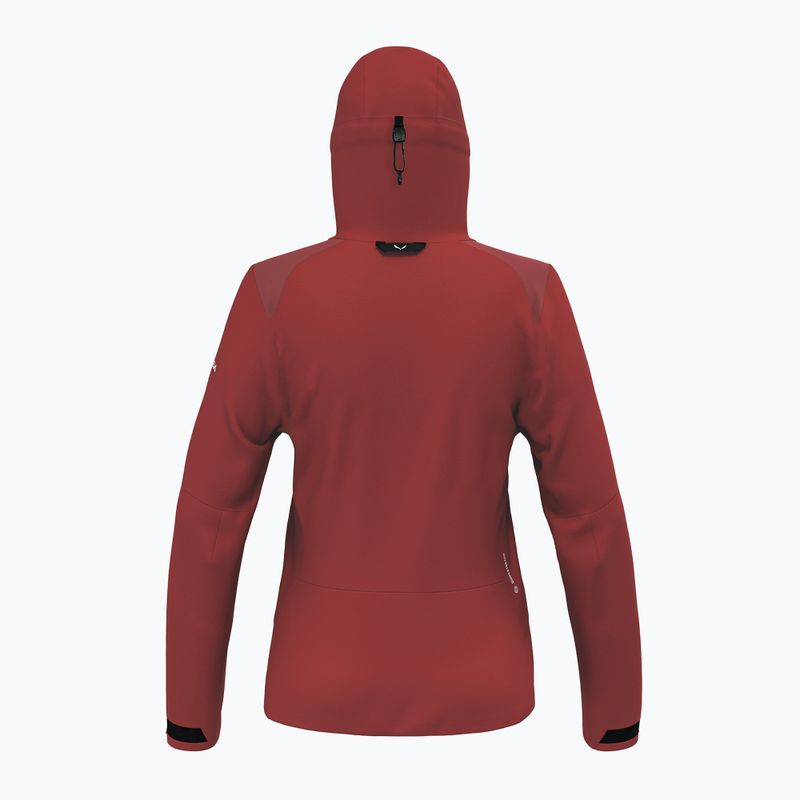 Női softshell kabát Salewa Sella DST Hyb syrah 9