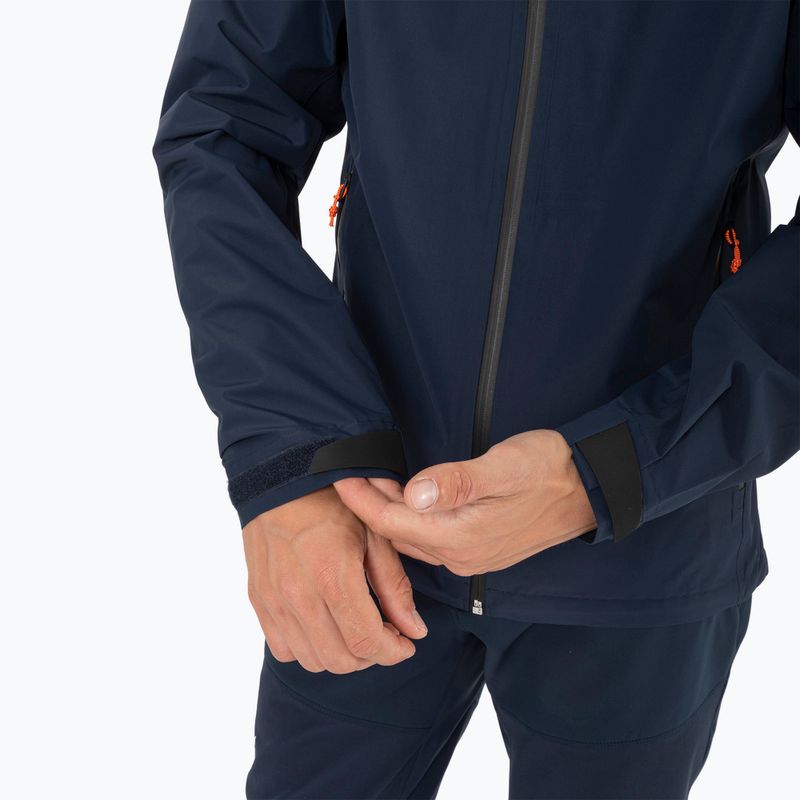 Férfi esőkabát Salewa Puez Aqua 4 PTX 2.5L navy blazer/0910 6