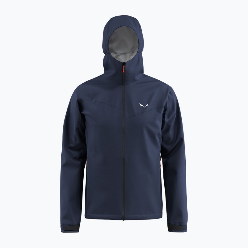Férfi esőkabát Salewa Puez Aqua 4 PTX 2.5L navy blazer/0910 8