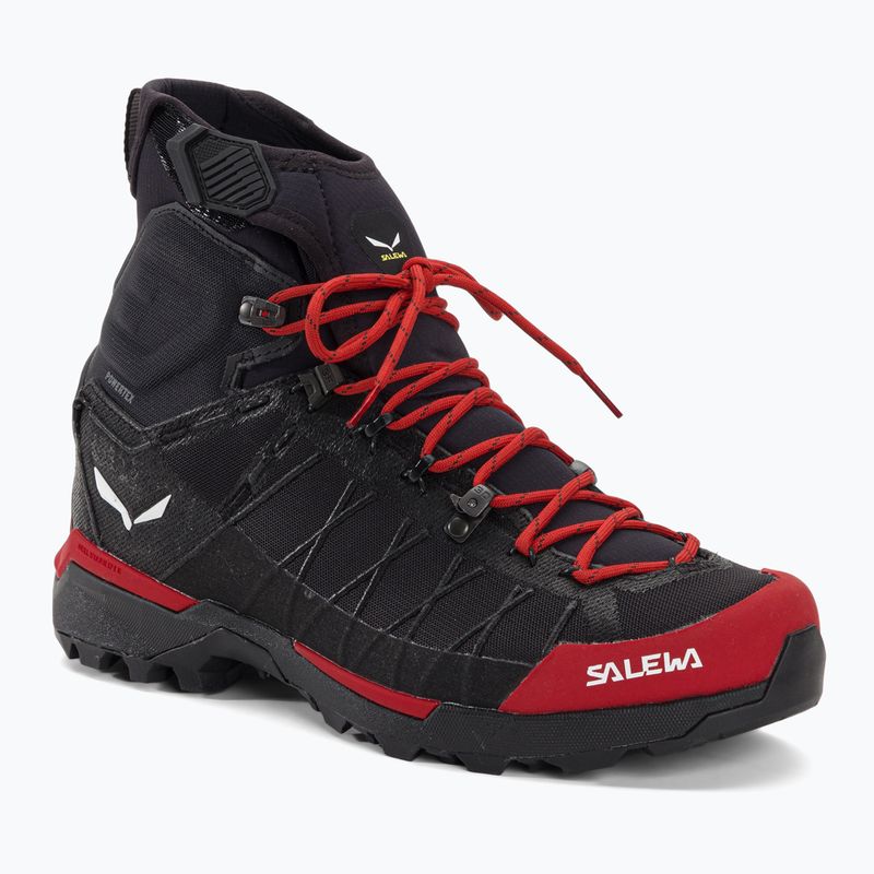 Férfi túrabakancs Salewa Ortles Light Light Mid Ptx láng/fekete