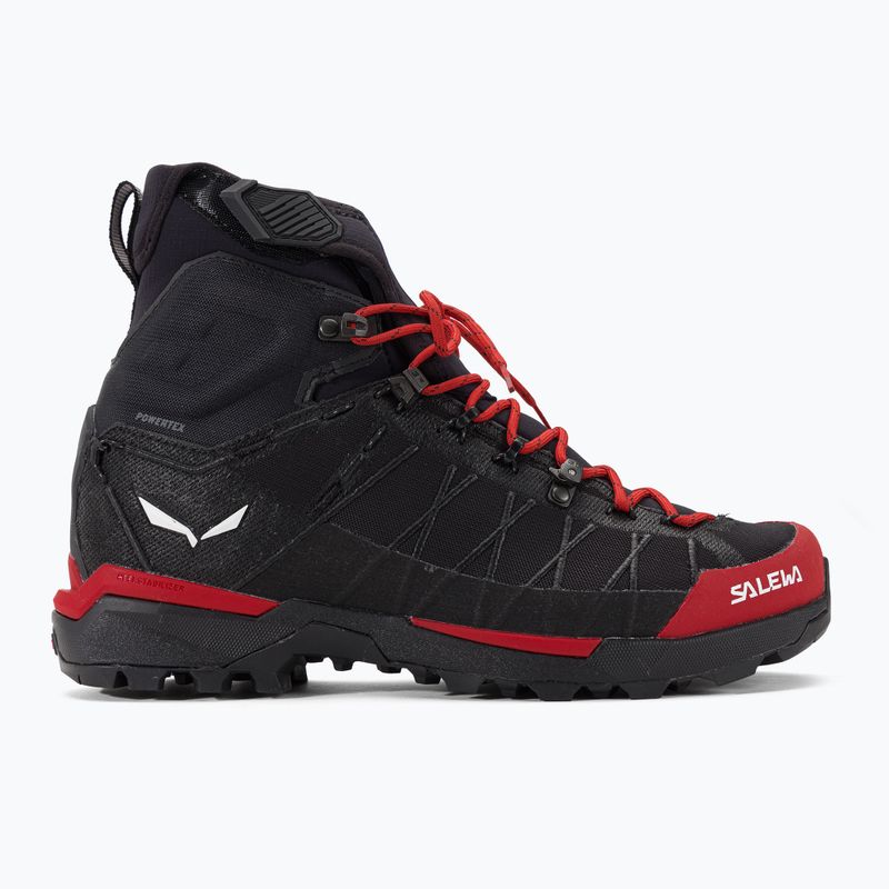 Férfi túrabakancs Salewa Ortles Light Light Mid Ptx láng/fekete 2