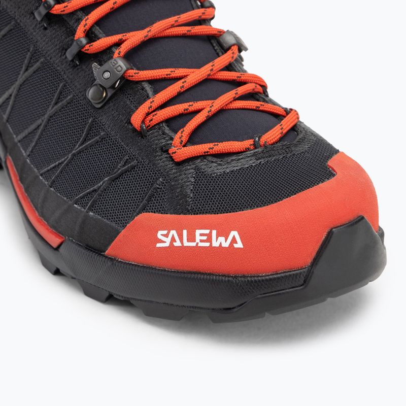 Női túrabakancs Salewa Ortles Light Light Mid PTX láng/fekete 7