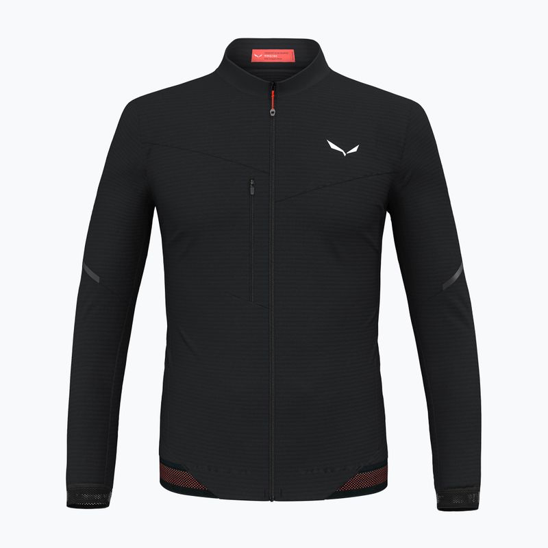 Férfi túrapulóver Salewa Pedroc PL 2 black out
