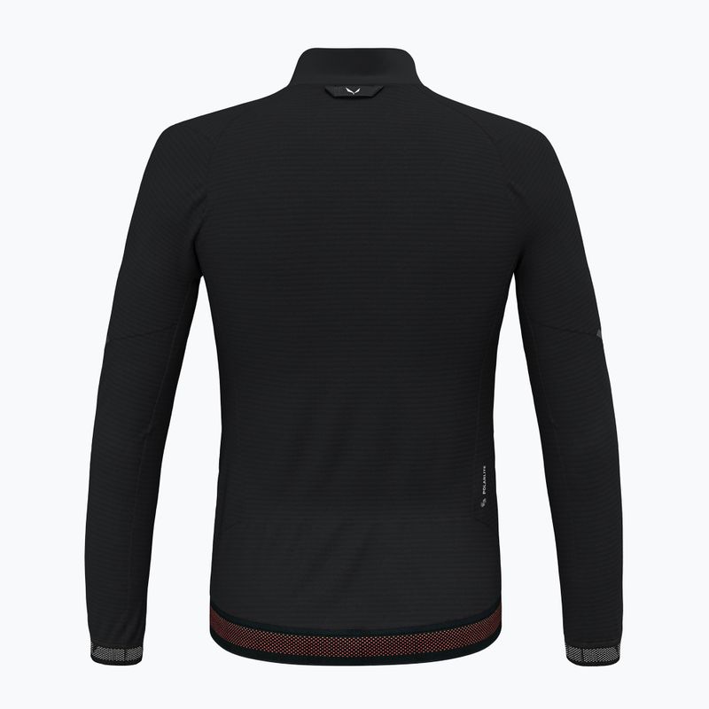 Férfi túrapulóver Salewa Pedroc PL 2 black out 2