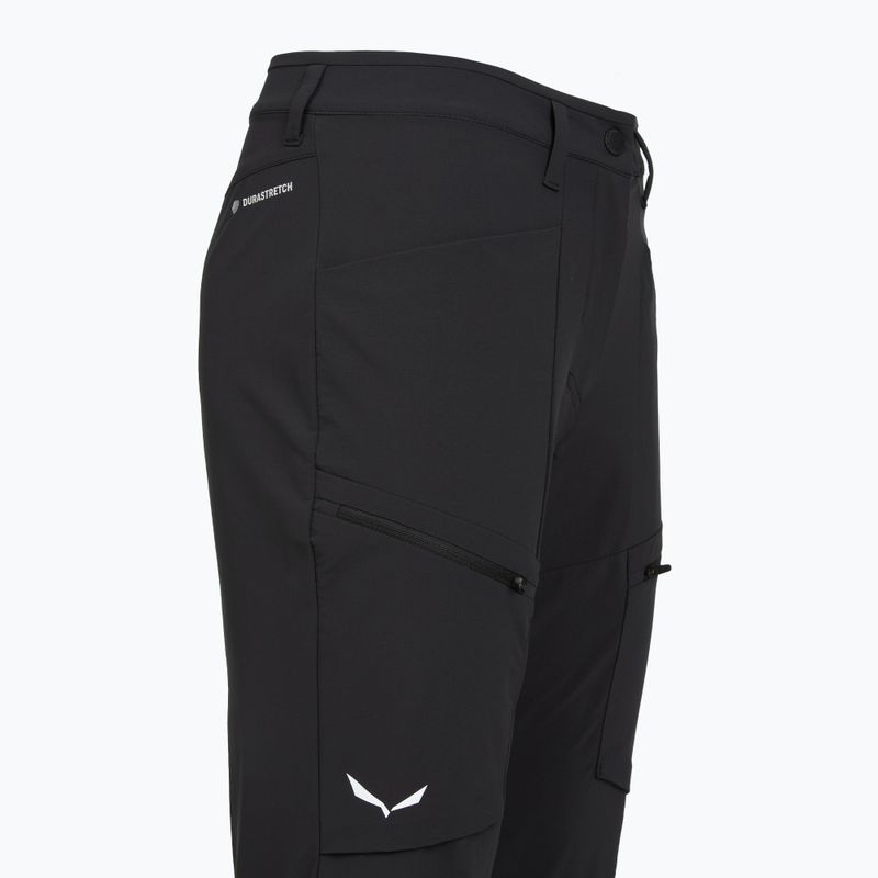 Női softshell nadrág Salewa Puez DST Cargo black out 3
