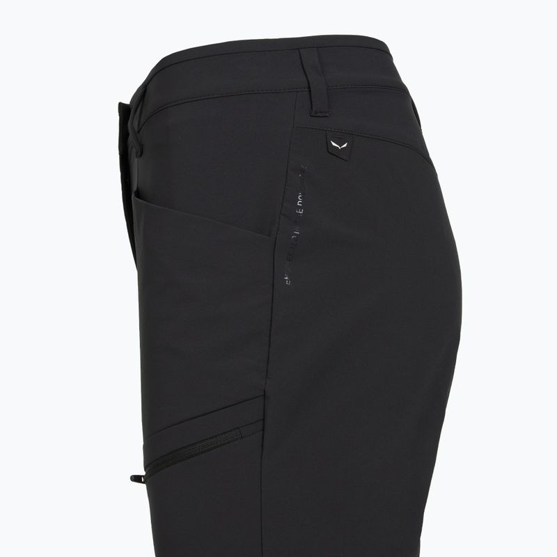 Női softshell nadrág Salewa Puez DST Cargo black out 4