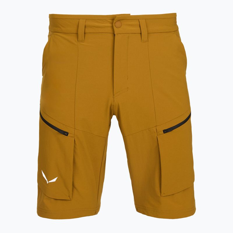 Férfi trekking nadrág Salewa Puez DST Cargo golden brown
