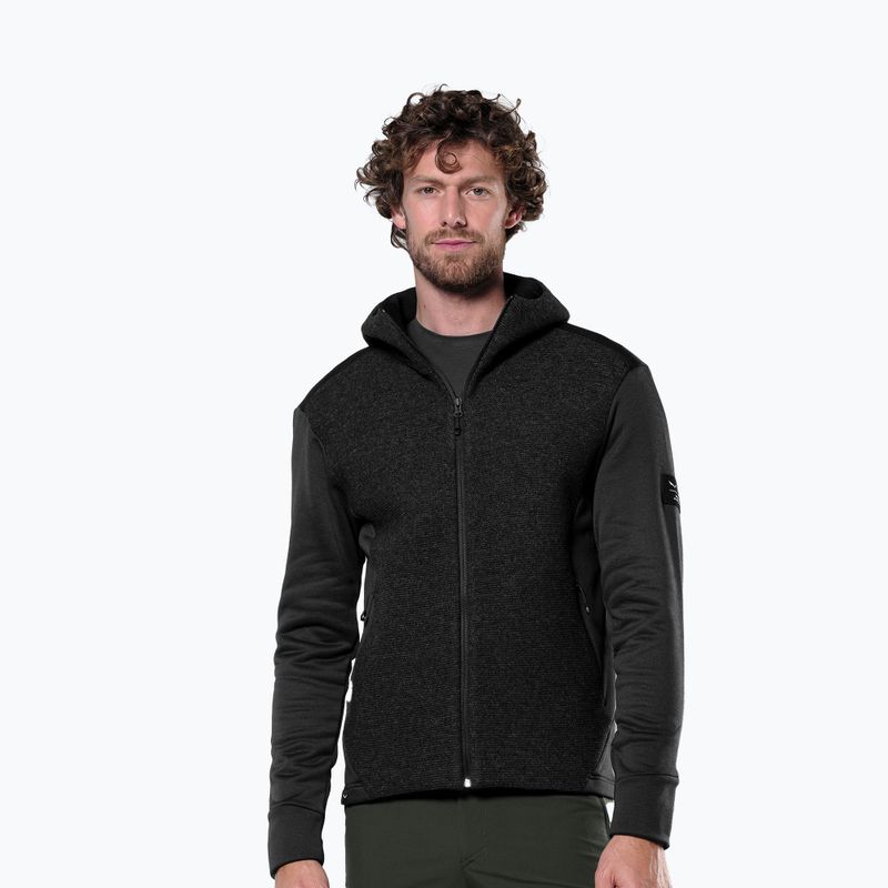 Férfi hibrid dzseki Salewa Fanes Sarner Light Hybrid black out