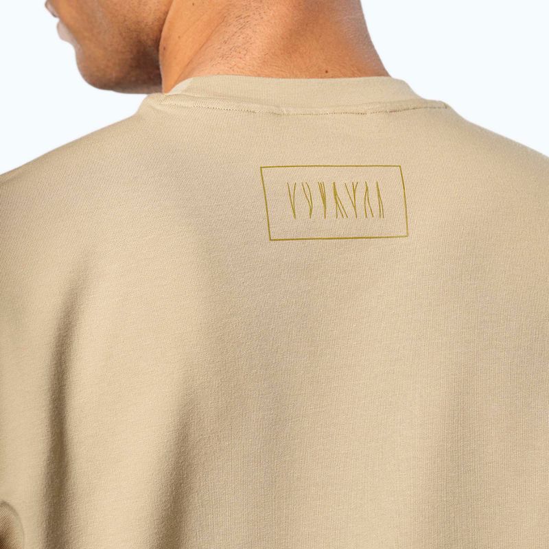 Férfi Salewa Fanes Dry Pulóver homokszínben 6