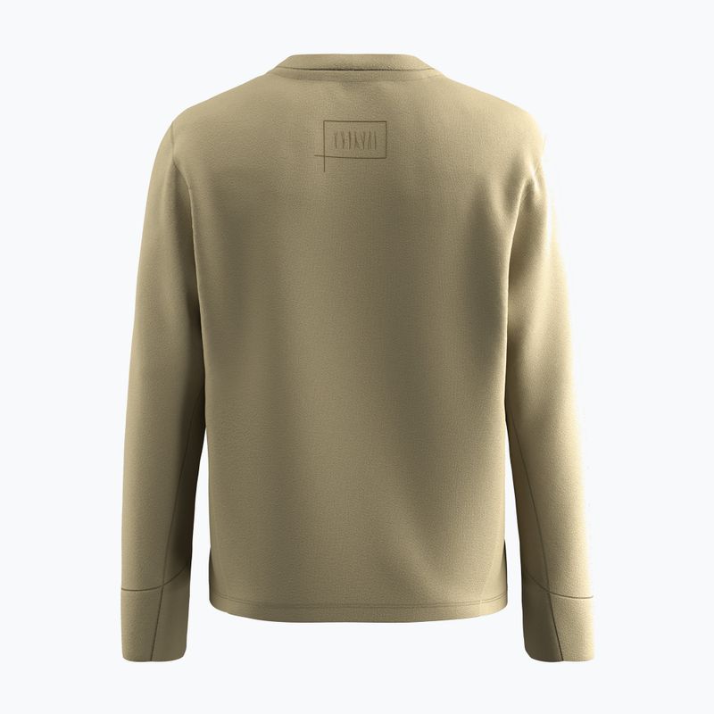 Férfi Salewa Fanes Dry Pulóver homokszínben 8