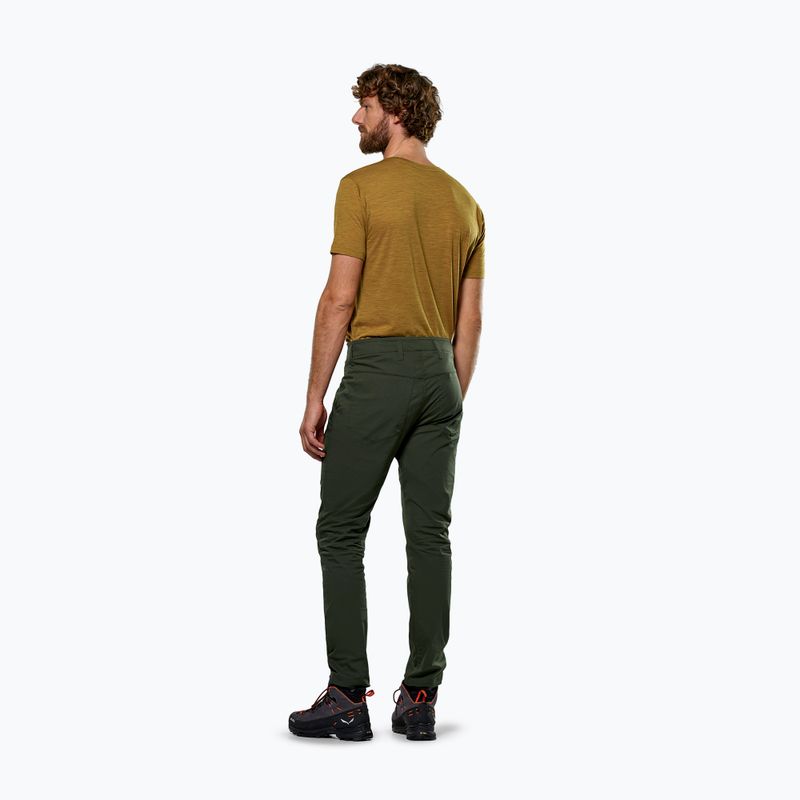 Salewa férfi trekking nadrág Fanes Light sötét olívazöld 3