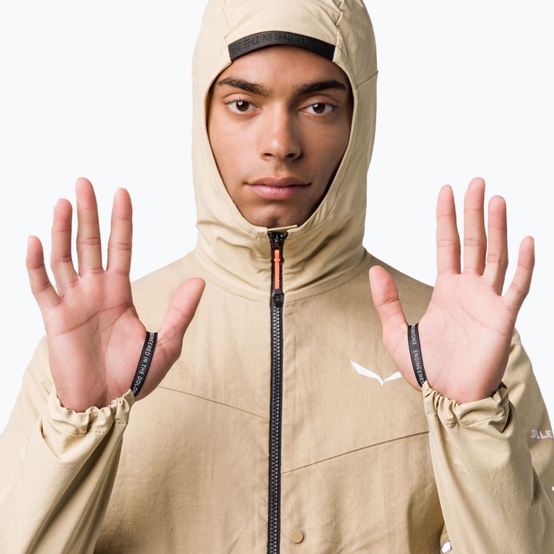 Salewa férfi softshell dzseki Puez Hemp Dst 2/1 Hyb futóhomok 5