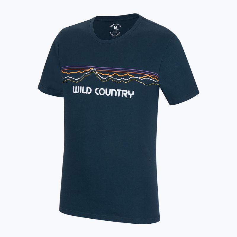 férfi póló Wild Country Stamina navy 3