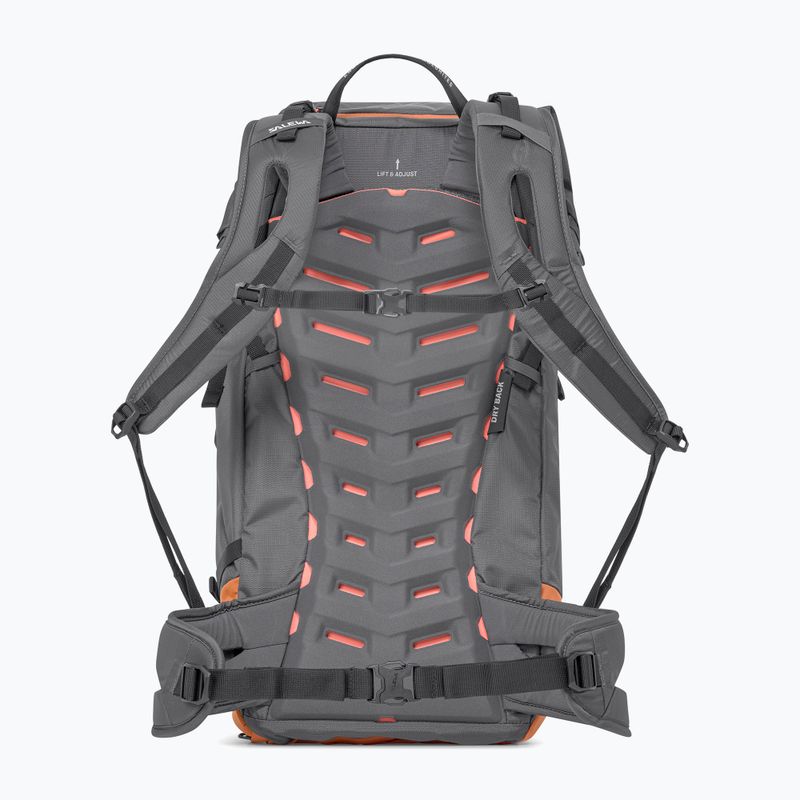 Salewa Puez 32+5 l égetett narancs/onyx trekking hátizsák 2