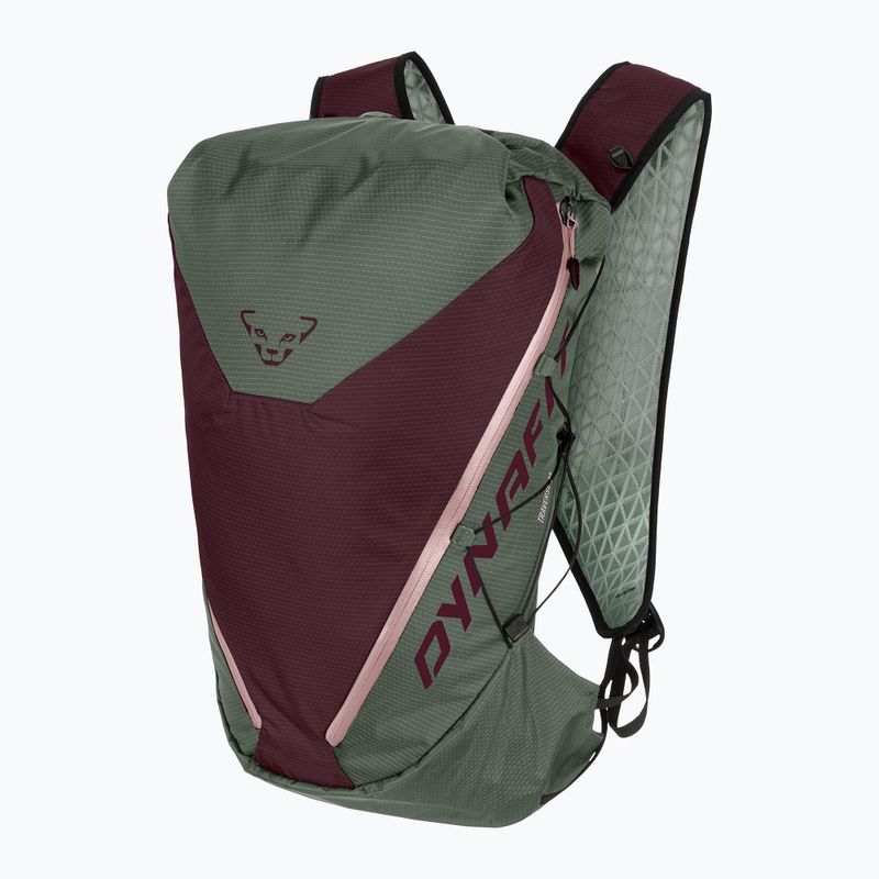 túra hátizsák DYNAFIT Traverse 22 l sage/burgundy