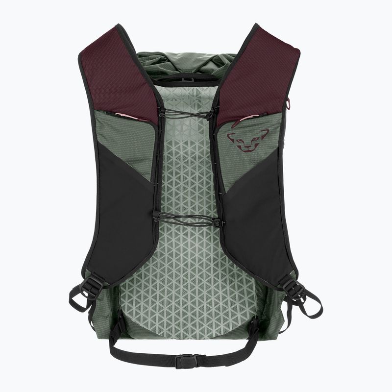 túra hátizsák DYNAFIT Traverse 22 l sage/burgundy 2