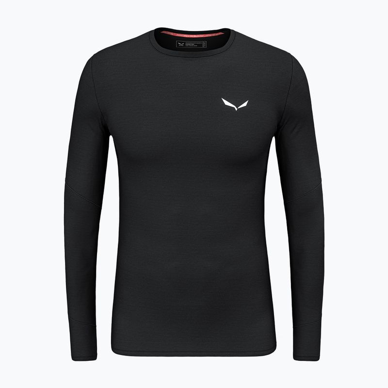 Férfi hosszú ujjú thermo felső Salewa Cristallo Warm Amr black out