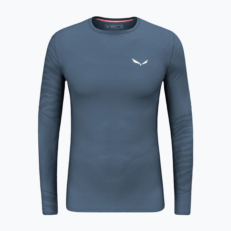 Férfi hosszú ujjú thermo felső Salewa Cristallo Warm AMR dark denim
