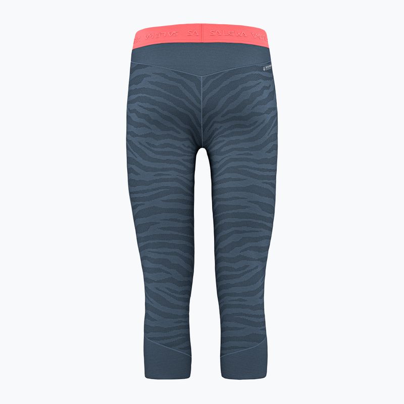 Férfi thermo nadrág Salewa Cristallo Warm AMR 3/4 dark denim 2