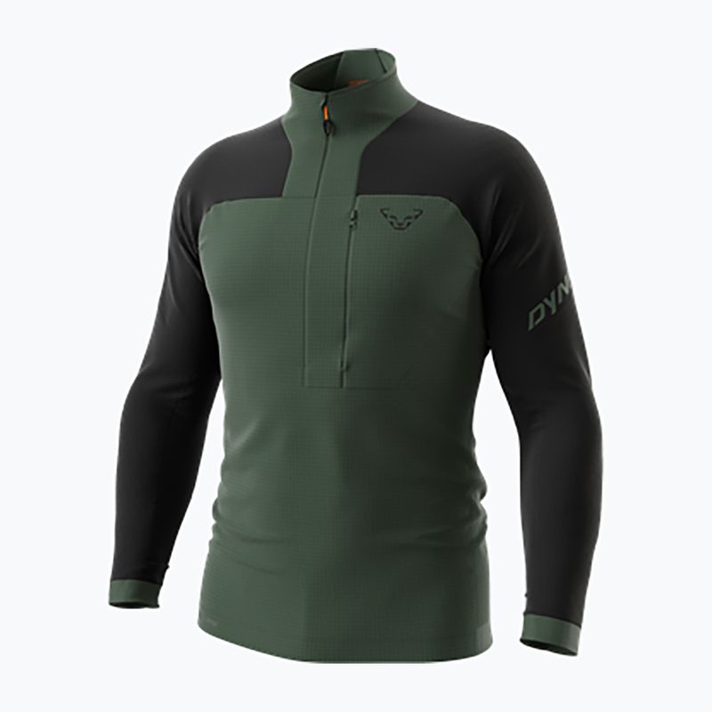 Férfi pulóver DYNAFIT Speed Polartec 1/2 Zip black out/thyme 4