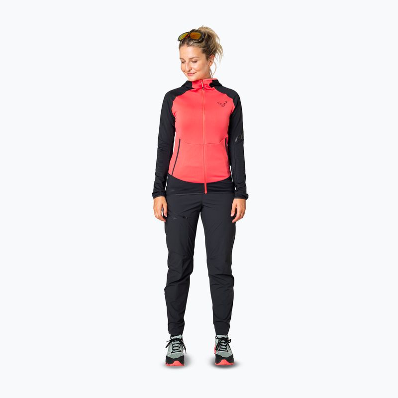 Női trekking pulóver DYNAFIT Transalper Light Polartec Hoody black out cabana/6170 2