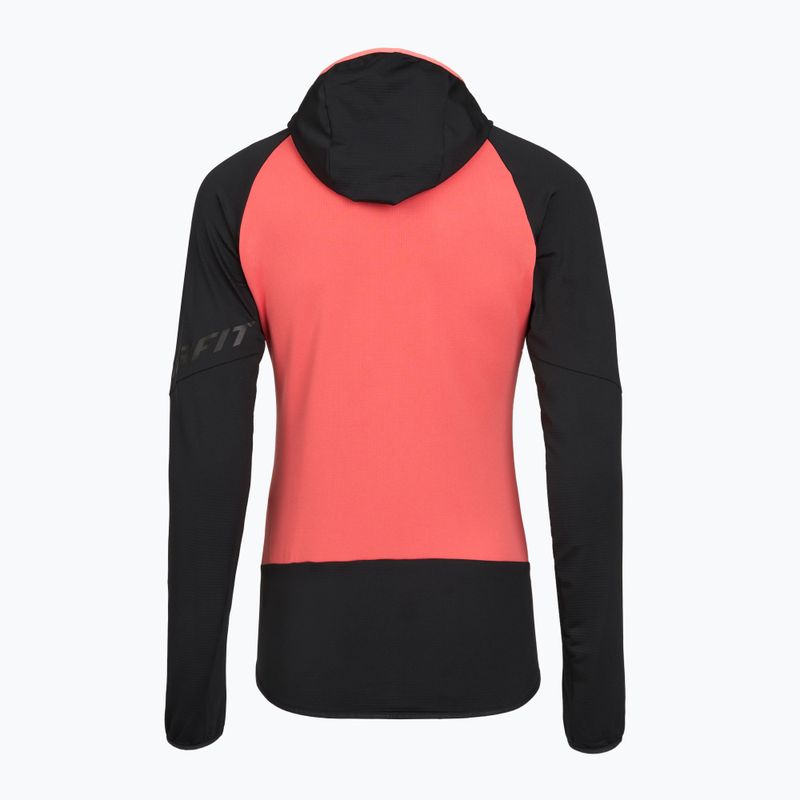 Női trekking pulóver DYNAFIT Transalper Light Polartec Hoody black out cabana/6170 5