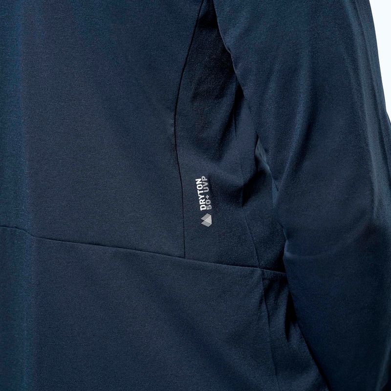 Férfi trekking pulóver Salewa Puez Sun Hoodie navy blézer 5