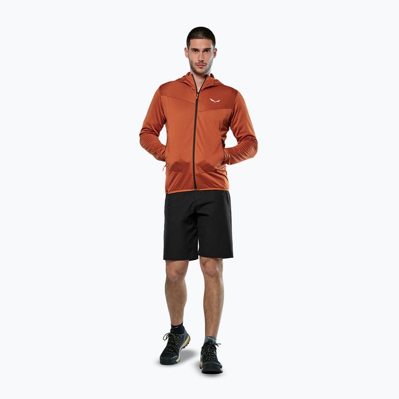 Salewa Puez Altavia férfi trekking pulóver PL HD bombay brown 2