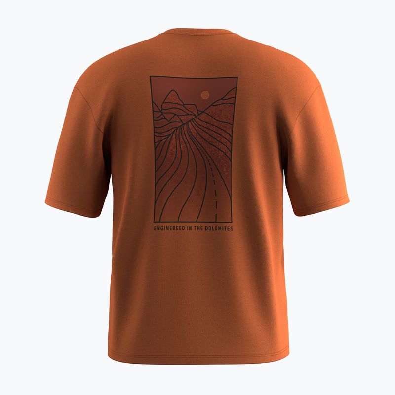 Férfi Salewa Eagle Sunset Loose póló bombay barna 2