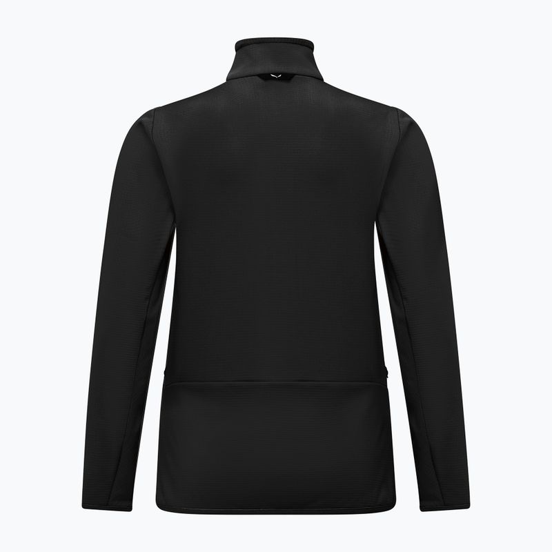 Női túrapulóver Salewa Puez Cammio PL black out 7
