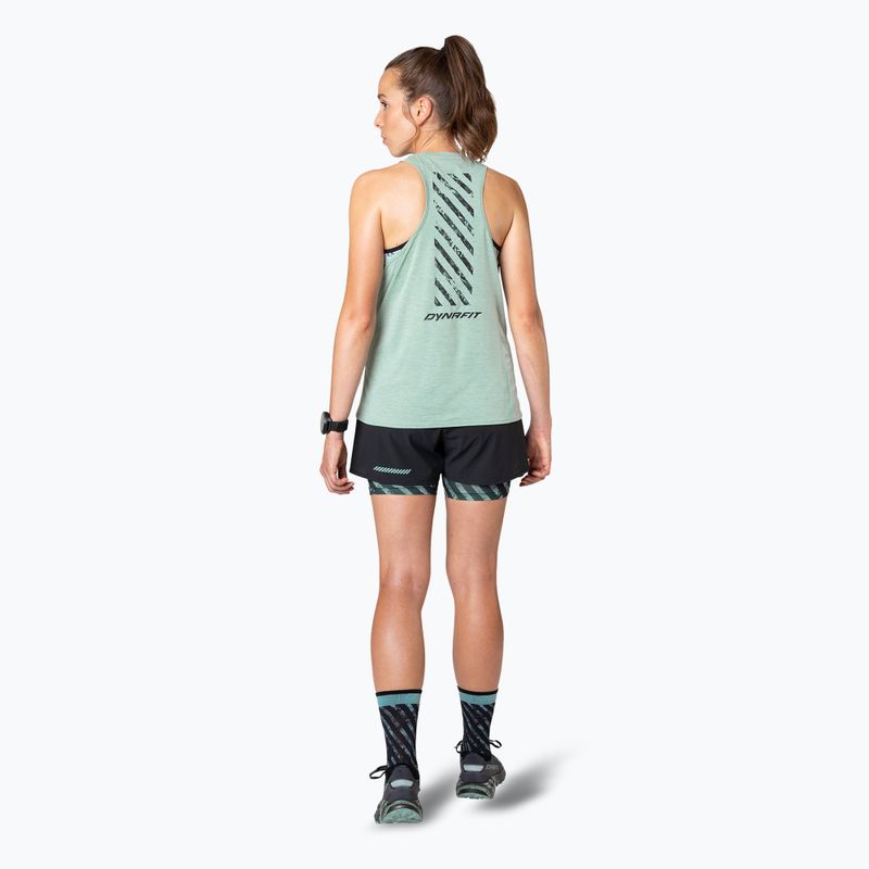 DYNAFIT Trail Tank jadelite női futó póló 3