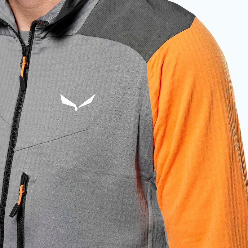 Férfi trekking pulóver Salewa Nxt Pl csendes árnyékban 5