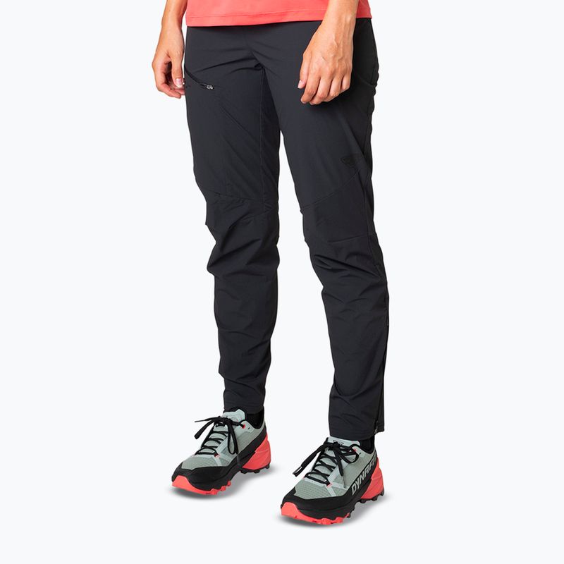 Női softshell nadrág DYNAFIT Transalper Dynastretch black out