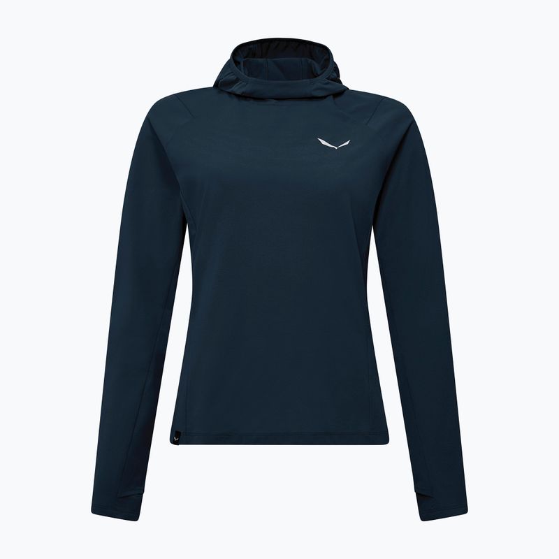 Női trekking pulóver Salewa Puez Sun Hoodie navy blézer