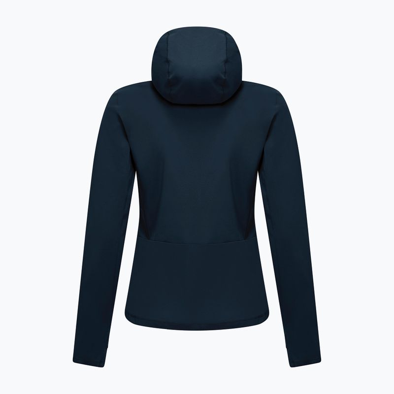Női trekking pulóver Salewa Puez Sun Hoodie navy blézer 2