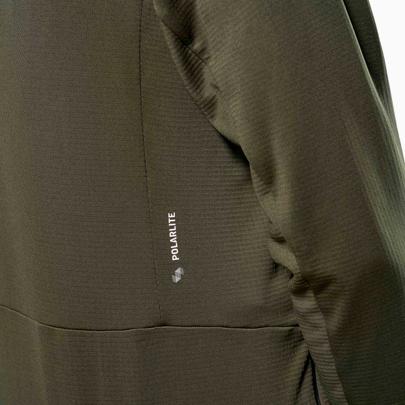 Férfi trekking pulóver Salewa Puez Cammio PL dark olive 6