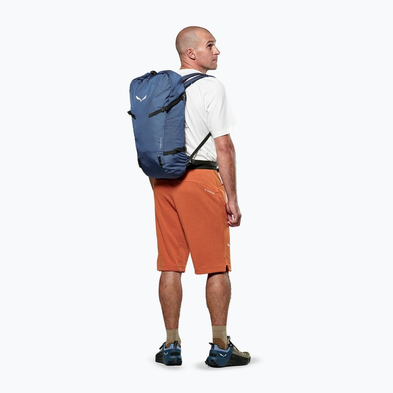 Salewa Climb Mate 25 l kék mélység/fekete hegymászó hátizsák 4