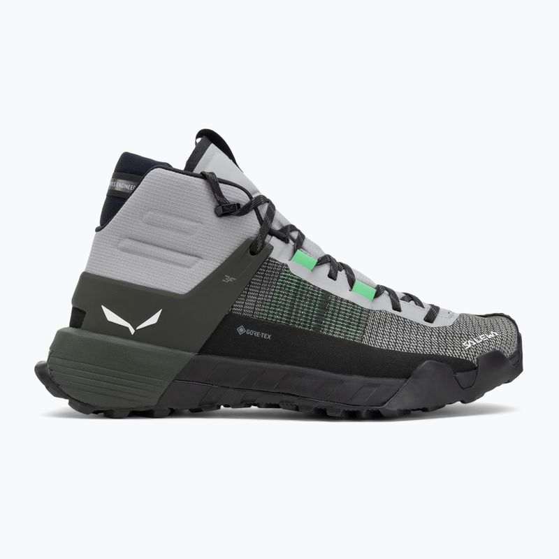 Férfi Salewa Wildfire Nxt Mid GTX ötvözet / sötét olíva közelítő cipő 2