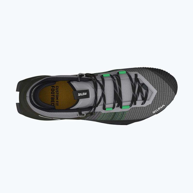 Férfi Salewa Wildfire Nxt Mid GTX ötvözet / sötét olíva közelítő cipő 5
