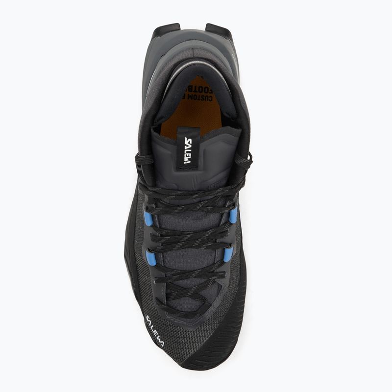 Salewa Wildfire Nxt Mid GTX onyx / quiet shade férfi közelítő cipő 5