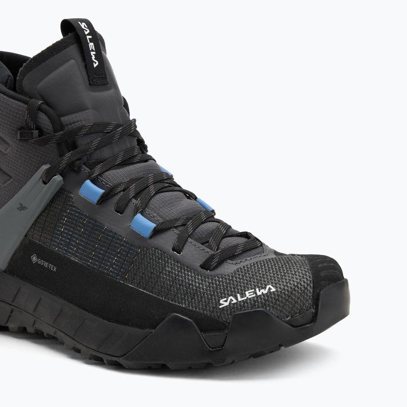 Salewa Wildfire Nxt Mid GTX onyx / quiet shade férfi közelítő cipő 7