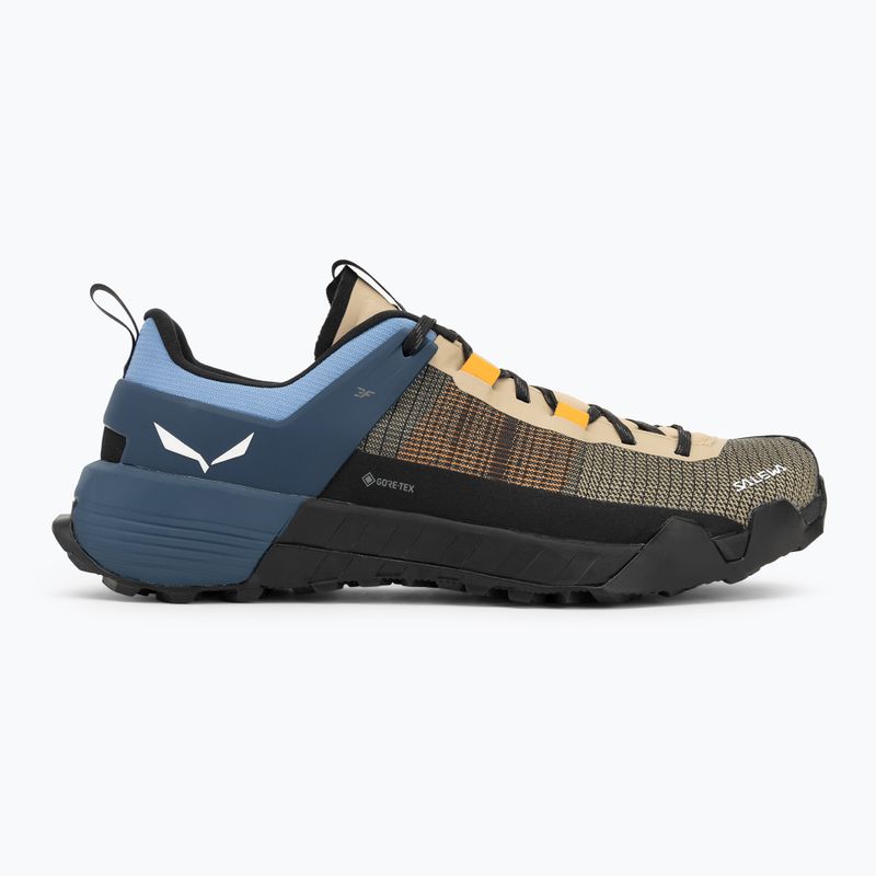 Salewa Wildfire Nxt GTX futóhomok / dark denim férfi közelítő cipő 2