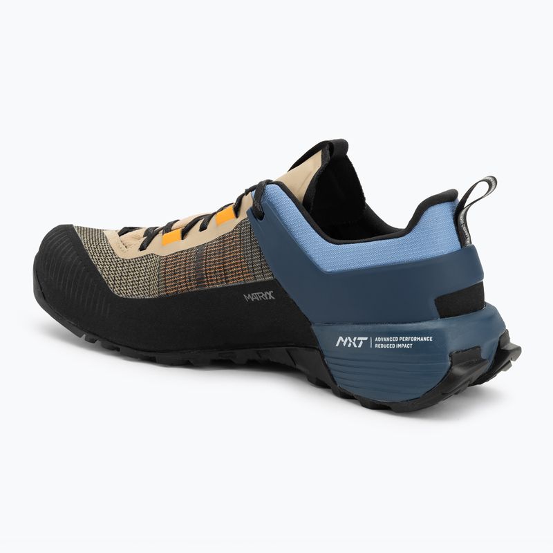 Salewa Wildfire Nxt GTX futóhomok / dark denim férfi közelítő cipő 3