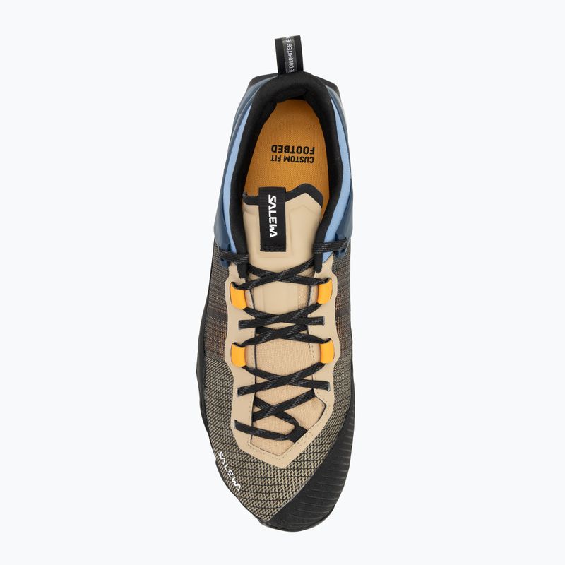 Salewa Wildfire Nxt GTX futóhomok / dark denim férfi közelítő cipő 5