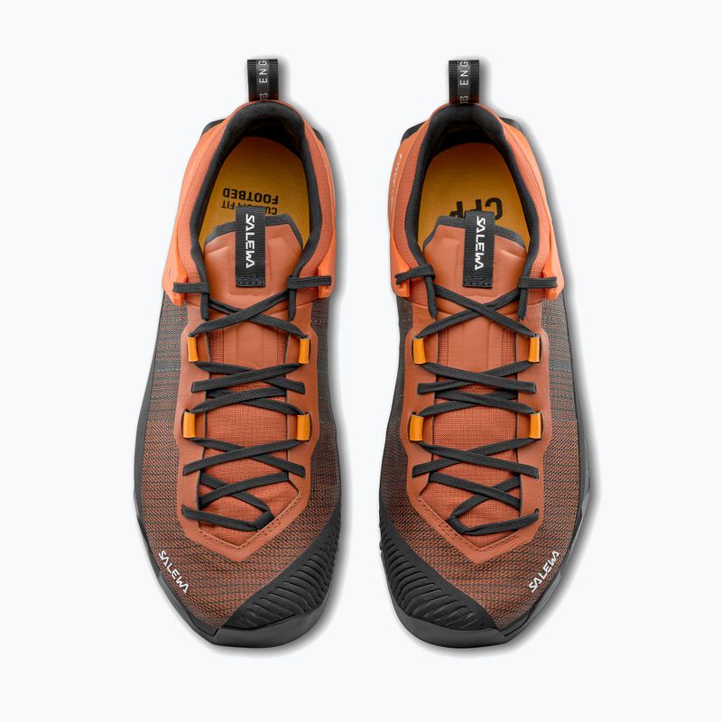 Férfi Salewa Wildfire Nxt közelítő cipő bombay brown / tumeric 4