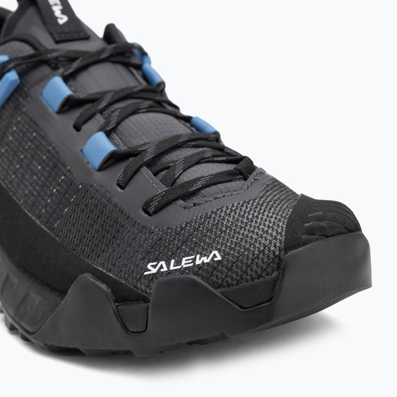 Salewa Wildfire Nxt onyx / reggel kék női közelítő cipő 7