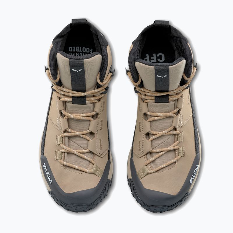Salewa női túrabakancs Puez Leather Mid Ptx futóhomok / onyx 3